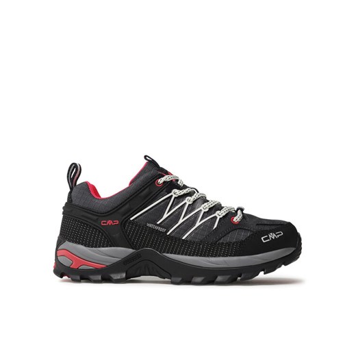 Trekkingi CMP Rigel Low Wmn Trekking Shoe Wp 3Q54456 Szary ze sklepu eobuwie.pl w kategorii Buty trekkingowe damskie - zdjęcie 182042645