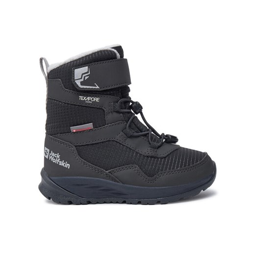 Śniegowce Jack Wolfskin Polar Bear-B Texapore High Vc K A62145 Szary ze sklepu eobuwie.pl w kategorii Buty zimowe dziecięce - zdjęcie 182042709