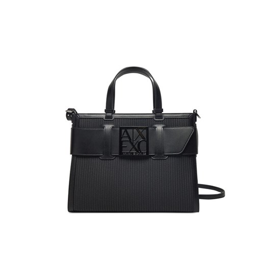 Torebka Armani Exchange XW000920 AF13673 UC001 Czarny ze sklepu eobuwie.pl w kategorii Kuferki - zdjęcie 182042715