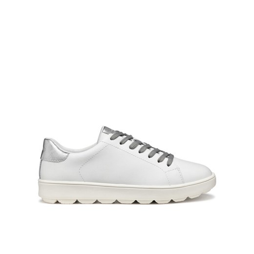 Sneakersy Geox D Spherica Ecub-1 D45WEA 09BNF C0007 Biały ze sklepu eobuwie.pl w kategorii Buty sportowe damskie - zdjęcie 182042716