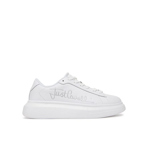 Sneakersy Just Cavalli 78RA3SB3 ZPA88 Biały ze sklepu eobuwie.pl w kategorii Buty sportowe damskie - zdjęcie 182042837