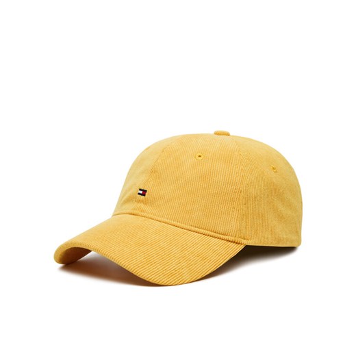 Czapka z daszkiem Tommy Hilfiger Th Flag AM0AM12757 Żółty ze sklepu eobuwie.pl w kategorii Czapki z daszkiem męskie - zdjęcie 182042876