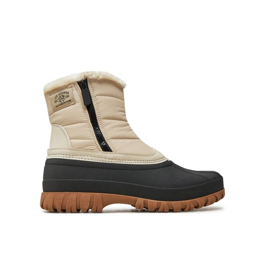 Śniegowce Lee Cooper LCJ-24-44-2867LA Beżowy ze sklepu eobuwie.pl w kategorii Śniegowce damskie - zdjęcie 182042919