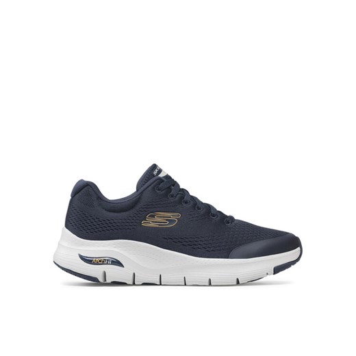 Sneakersy Skechers Arch Fit 232040/NVY Granatowy ze sklepu eobuwie.pl w kategorii Buty sportowe męskie - zdjęcie 182042949