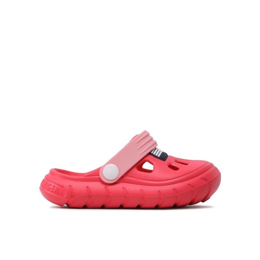 Klapki Tommy Hilfiger Flag Comfy Sandal T1A2-32780-0083 M Różowy Tommy Hilfiger 28_29 eobuwie.pl