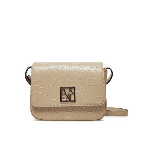 Torebka Armani Exchange 942648 CC793 U1092 Beżowy ze sklepu eobuwie.pl w kategorii Listonoszki - zdjęcie 182043106