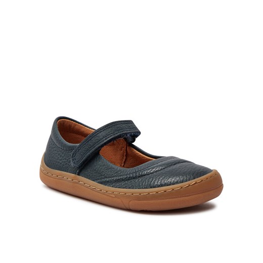 Półbuty Froddo Barefoot Mary J G3140184 S Niebieski ze sklepu eobuwie.pl w kategorii Półbuty dziecięce - zdjęcie 182043135