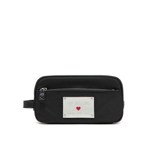 Kosmetyczka LOVE MOSCHINO JC5310PP1MLN100A Czarny ze sklepu eobuwie.pl w kategorii Kosmetyczki - zdjęcie 182043179