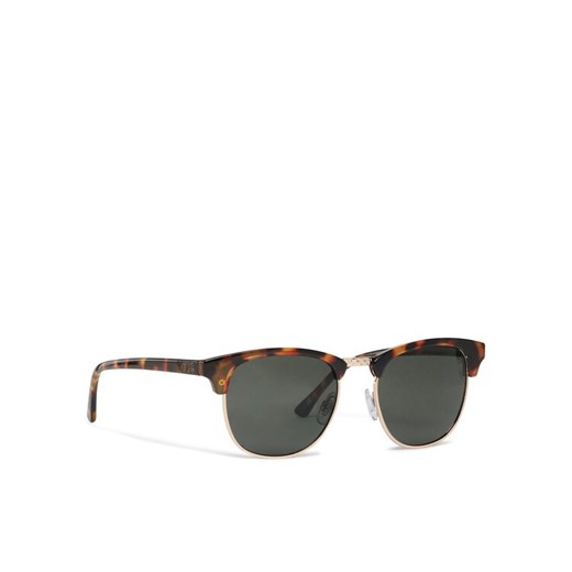 Okulary przeciwsłoneczne Vans Dunville Shades VN0A3HIQPA91 Brązowy ze sklepu eobuwie.pl w kategorii Okulary przeciwsłoneczne damskie - zdjęcie 182043297