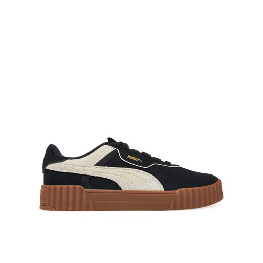 Sneakersy Puma Carina 3.0 Luxe SD 400725 03 Czarny ze sklepu eobuwie.pl w kategorii Buty sportowe damskie - zdjęcie 182043307