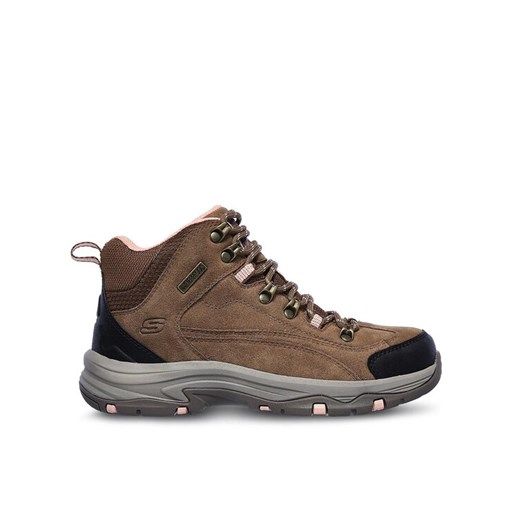 Trapery Skechers Trego Alpine Trail 167004/BRTN Brązowy ze sklepu eobuwie.pl w kategorii Buty trekkingowe damskie - zdjęcie 182043308