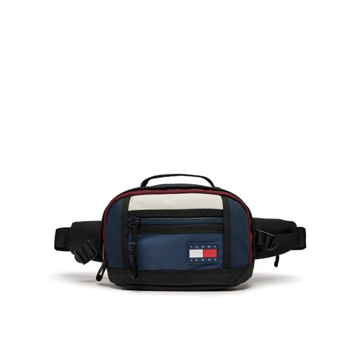Saszetka nerka Tommy Jeans AM0AM12609 Granatowy ze sklepu eobuwie.pl w kategorii Nerki - zdjęcie 182043345