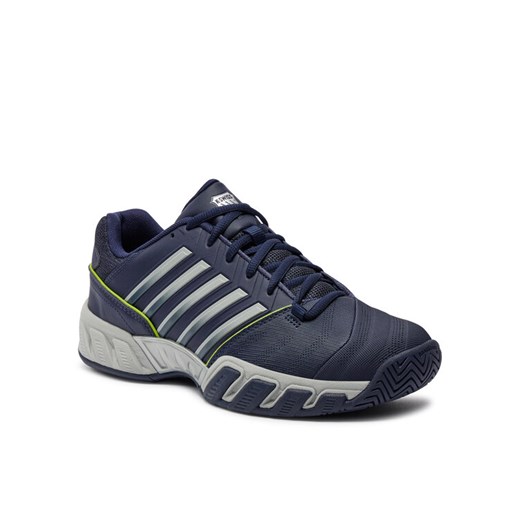 Buty do tenisa K-Swiss Bigshot Light 4 06989-490-M Granatowy ze sklepu eobuwie.pl w kategorii Buty sportowe męskie - zdjęcie 182043379