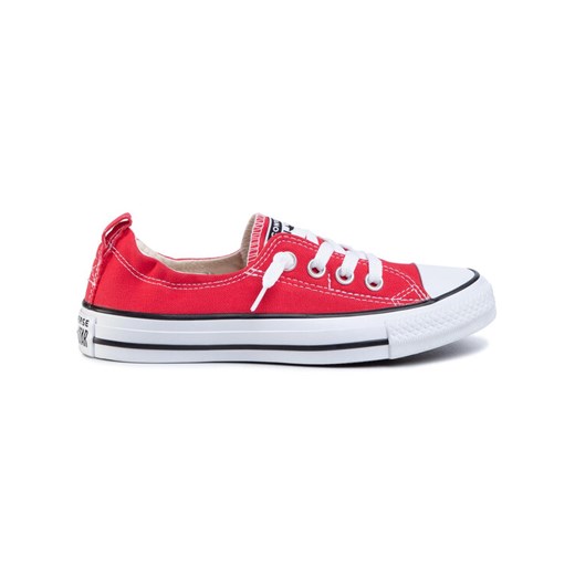 Trampki Converse Chuck Taylor All Star Shoreline Slip 537083C Czerwony ze sklepu eobuwie.pl w kategorii Trampki damskie - zdjęcie 182043446