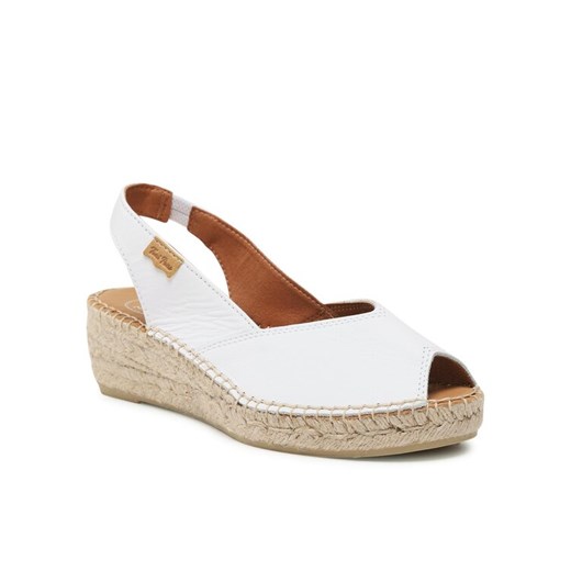 Espadryle Toni Pons Bernia-P Biały ze sklepu eobuwie.pl w kategorii Espadryle damskie - zdjęcie 182043499