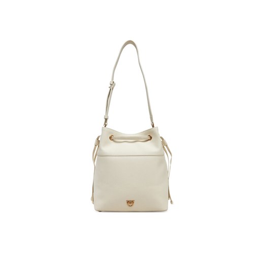 Torba PINKO SECCHIELLO CLASSIC 104305 A29Q Z14Q Biały ze sklepu eobuwie.pl w kategorii Torebki worki - zdjęcie 182043778