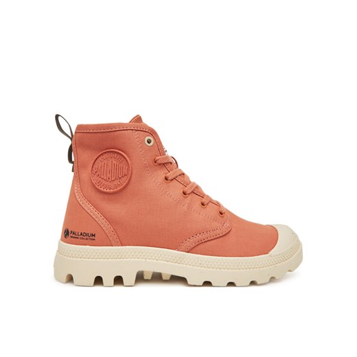 Trapery Palladium Pampa Hi Zip Organic 79101-666-M Pomarańczowy ze sklepu eobuwie.pl w kategorii Workery damskie - zdjęcie 182043848