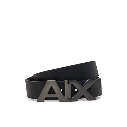 Pasek Męski Armani Exchange 951058 CC505 43120 Czarny ze sklepu eobuwie.pl w kategorii Paski męskie - zdjęcie 182043956