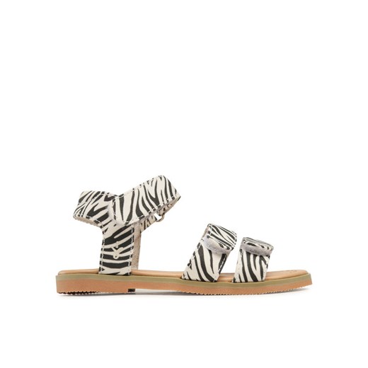 Sandały EMU Australia Zebra K12678 Biały ze sklepu eobuwie.pl w kategorii Sandały dziecięce - zdjęcie 182043965