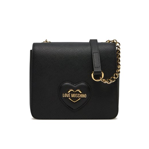 Torebka LOVE MOSCHINO JC4269PP0LKL0000 Czarny ze sklepu eobuwie.pl w kategorii Kopertówki - zdjęcie 182044069