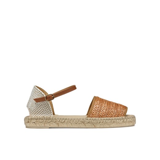 Espadryle Geox D Lampedusa D55V0B 02MLM C5FH6 Brązowy ze sklepu eobuwie.pl w kategorii Espadryle damskie - zdjęcie 182044095