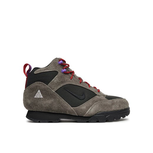 Trekkingi Nike FD0212 001 Szary ze sklepu eobuwie.pl w kategorii Buty trekkingowe męskie - zdjęcie 182044146
