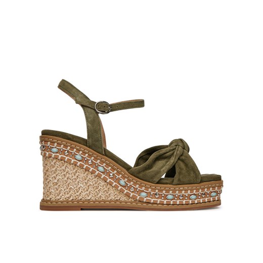 Espadryle Alma En Pena V251220 Khaki ze sklepu eobuwie.pl w kategorii Espadryle damskie - zdjęcie 182044187