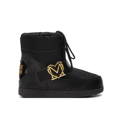 Śniegowce LOVE MOSCHINO JA24062G1LISB00A Czarny ze sklepu eobuwie.pl w kategorii Śniegowce damskie - zdjęcie 182044226