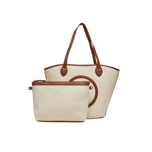 Torebka Valentino VBS7QO02CAN Beżowy ze sklepu eobuwie.pl w kategorii Torby Shopper bag - zdjęcie 182044236