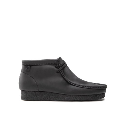 Trzewiki Clarks Shacre Boot 261594407 Czarny ze sklepu eobuwie.pl w kategorii Buty zimowe męskie - zdjęcie 182044347
