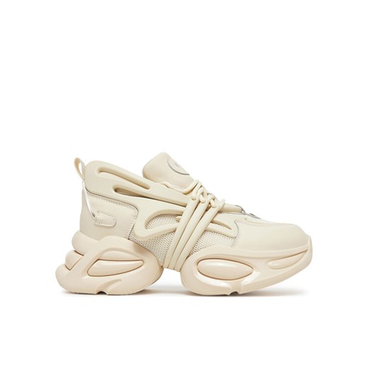 Sneakersy GOE RR2N4059 Écru ze sklepu eobuwie.pl w kategorii Buty sportowe damskie - zdjęcie 182044438