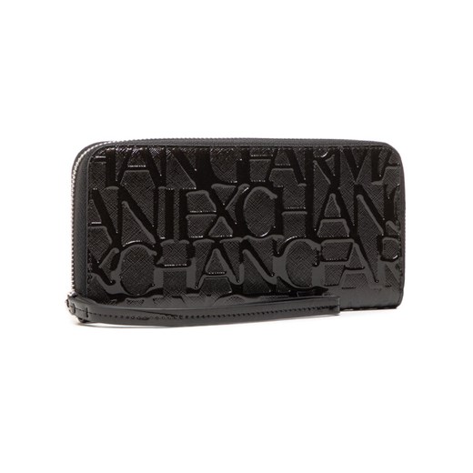 Duży Portfel Damski Armani Exchange 948451 CC794 00020 Czarny ze sklepu eobuwie.pl w kategorii Portfele damskie - zdjęcie 182044446