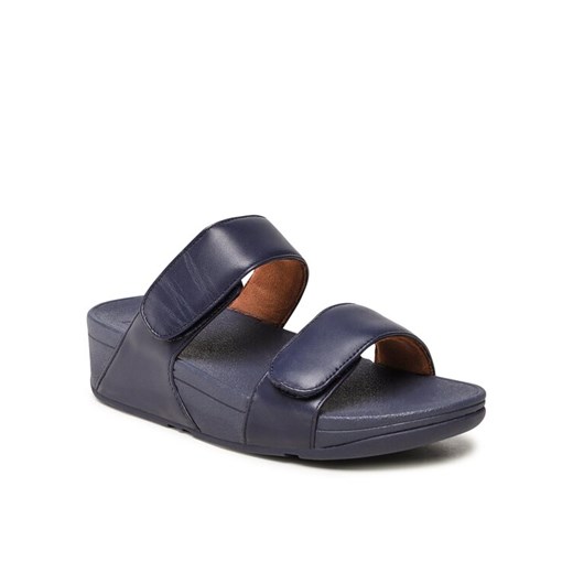 Klapki FitFlop LULU FV6-399 Granatowy ze sklepu eobuwie.pl w kategorii Klapki damskie - zdjęcie 182044488