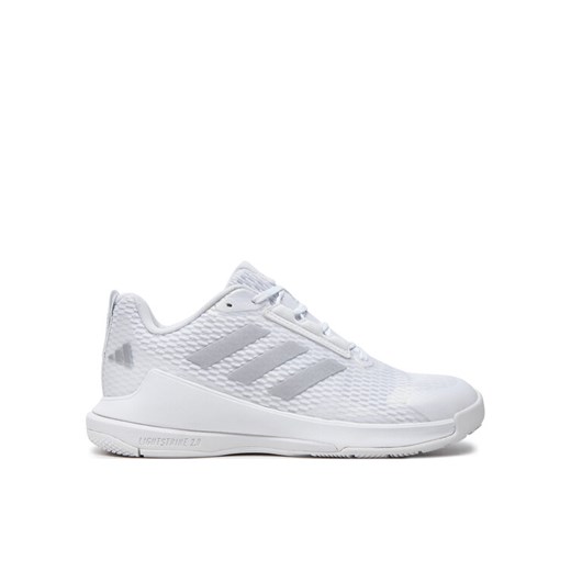 Buty halowe adidas Novaflight 2 Indoor IG1609 Biały ze sklepu eobuwie.pl w kategorii Buty sportowe damskie - zdjęcie 182044529