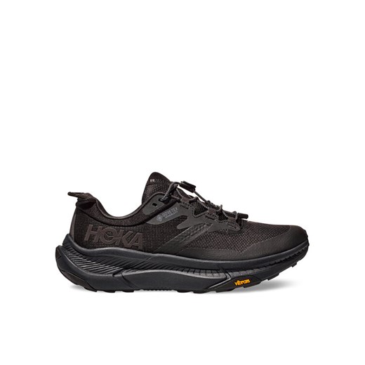 Sneakersy Hoka Transport GTX GORE-TEX 1133958 Czarny ze sklepu eobuwie.pl w kategorii Buty sportowe damskie - zdjęcie 182044665