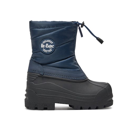 Śniegowce Lee Cooper LCJ-24-44-2841K Granatowy ze sklepu eobuwie.pl w kategorii Buty zimowe dziecięce - zdjęcie 182044698