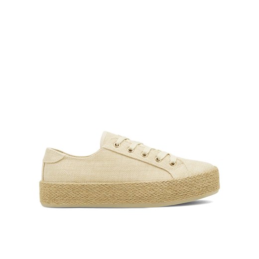 Espadryle DeeZee WSK1576-01 Beżowy ze sklepu eobuwie.pl w kategorii Espadryle damskie - zdjęcie 182044745
