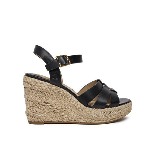 Espadryle LAUREN RALPH LAUREN Soffia 802953961002 Czarny ze sklepu eobuwie.pl w kategorii Espadryle damskie - zdjęcie 182044947