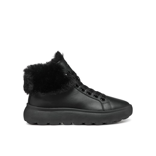 Sneakersy Geox D Spherica Ec4.1 D46TCA 085BH C9999 Czarny ze sklepu eobuwie.pl w kategorii Buty sportowe damskie - zdjęcie 182044955