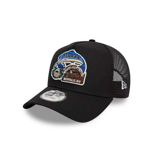 Czapka z daszkiem New Era Outdoor Patch 60595307 Czarny ze sklepu eobuwie.pl w kategorii Czapki z daszkiem damskie - zdjęcie 182045076