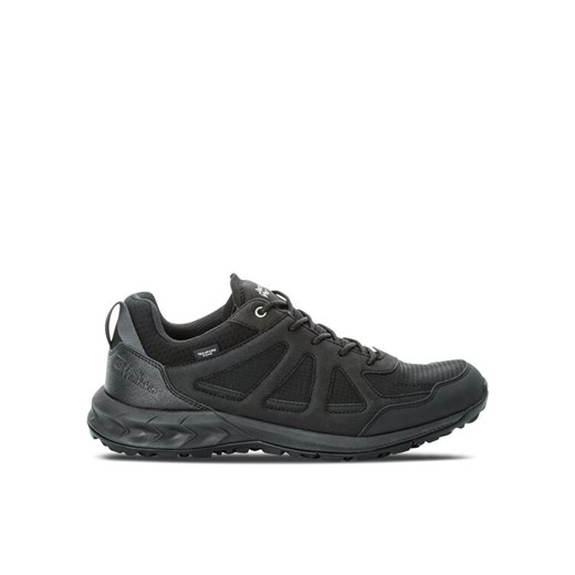Trekkingi Jack Wolfskin Woodland 2 Texapore Low 4051271 Czarny ze sklepu eobuwie.pl w kategorii Buty trekkingowe męskie - zdjęcie 182045146