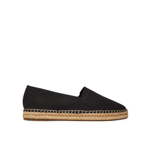 Espadryle Calvin Klein Espadrille Cv Logo HM0HM01808 Czarny ze sklepu eobuwie.pl w kategorii Espadryle męskie - zdjęcie 182045178