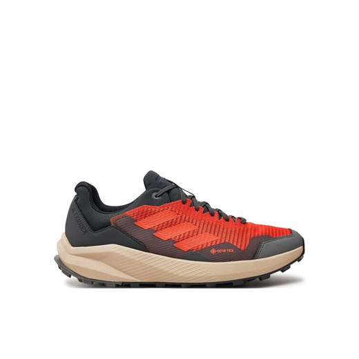 Buty do biegania adidas Terrex Trail Rider GORE-TEX IG8930 Pomarańczowy ze sklepu eobuwie.pl w kategorii Buty sportowe męskie - zdjęcie 182045305