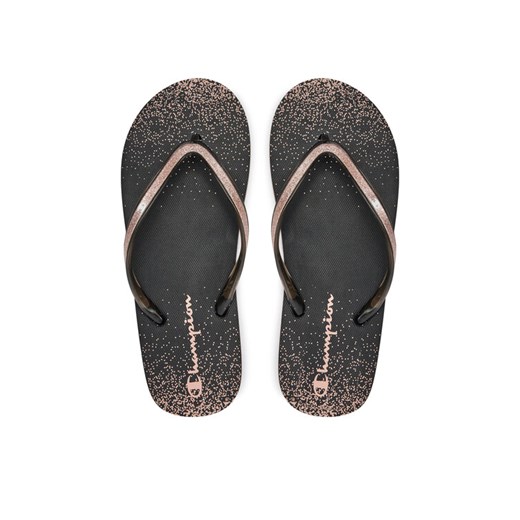 Japonki Champion Sparkling Slide S11688-CHA-KK005 Czarny ze sklepu eobuwie.pl w kategorii Klapki damskie - zdjęcie 182045339