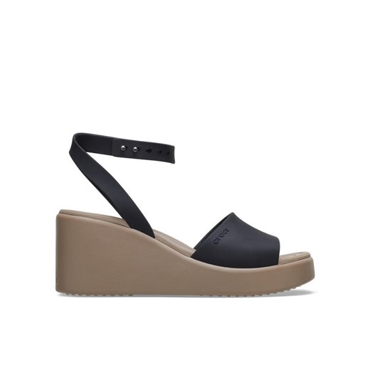 Sandały Crocs Brooklyn Ankle Strap Wedge 209406 Czarny Crocs 38_39 eobuwie.pl
