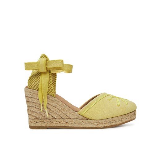 Espadryle Genuins Vela Sunset G106495 Żółty ze sklepu eobuwie.pl w kategorii Espadryle damskie - zdjęcie 182045456