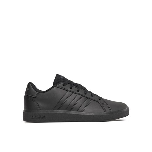 Sneakersy adidas Grand Court 2.0 K FZ6159 Czarny ze sklepu eobuwie.pl w kategorii Trampki dziecięce - zdjęcie 182045487