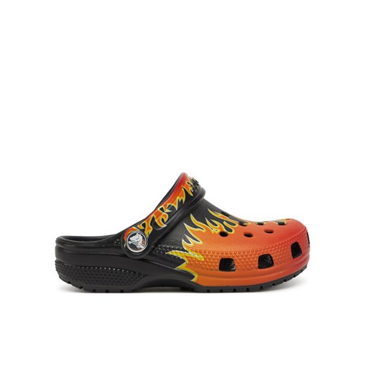 Klapki Crocs Classic Flames Clog K 210993 Pomarańczowy Crocs 30_31 eobuwie.pl