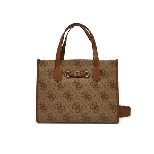 Torebka Guess HWOS86 54220 Brązowy ze sklepu eobuwie.pl w kategorii Torby Shopper bag - zdjęcie 182045759