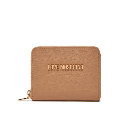 Mały Portfel Damski LOVE MOSCHINO JC5702PP1MLD0105 Beżowy ze sklepu eobuwie.pl w kategorii Portfele damskie - zdjęcie 182045776